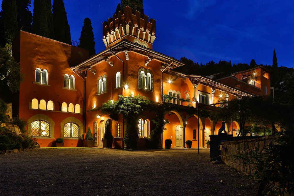 Villa Le Fontanelle フィレンツェ エクステリア 写真